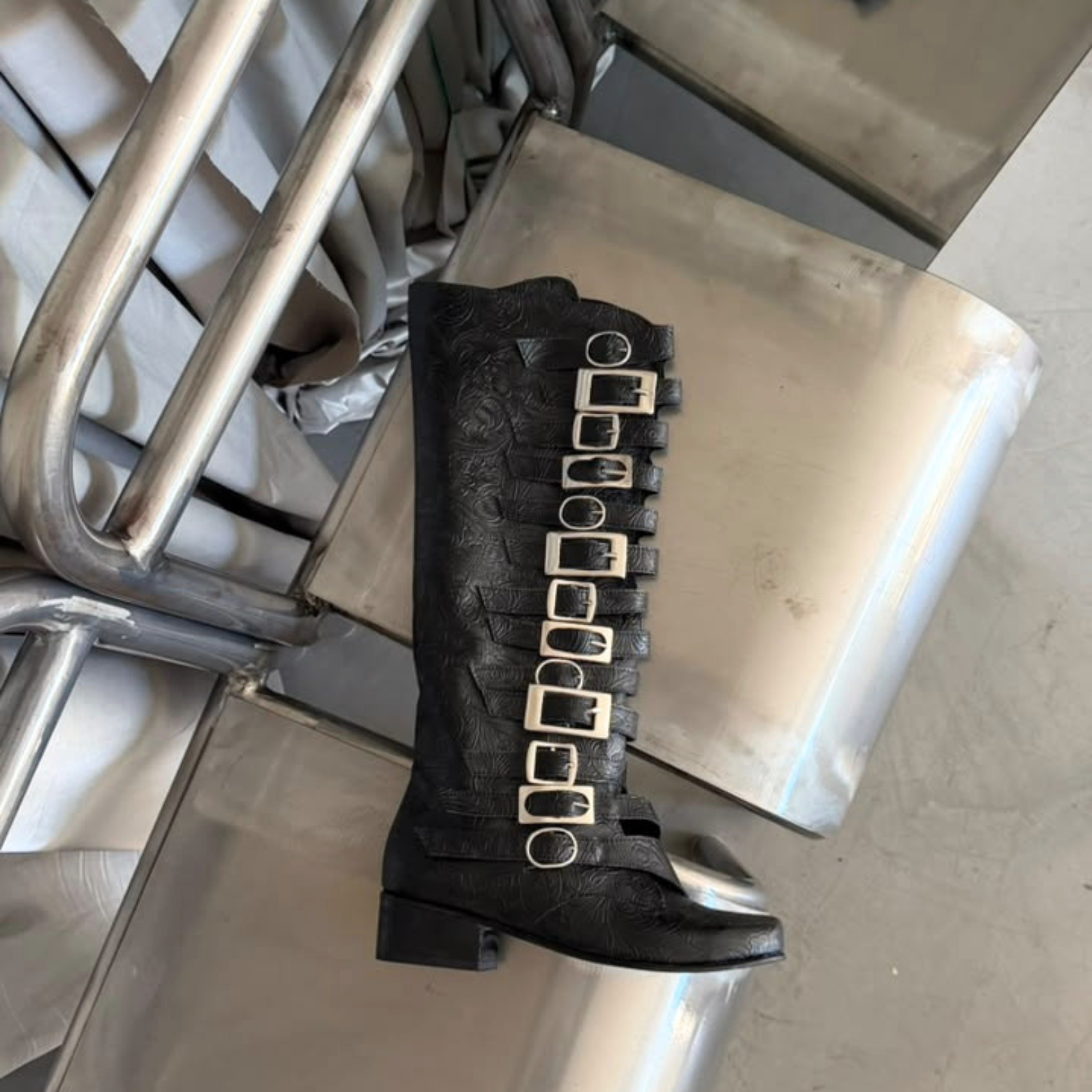 Patricia boot mix Noir