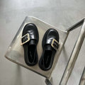 Oversized Buckle Shoe